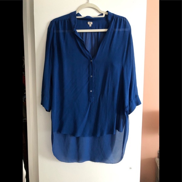 Wilfred silk Blouse in a beautiful royal blue - Picture 1 of 2